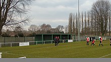 Sheltered terrace Wellingborough whitworth pitchside covered walkway.jpg