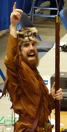 The Mountaineer, the mascot of the West Virginia Mountaineers West Virginia Mountaineer.jpg