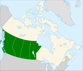 Western Canada geographical region of Canada