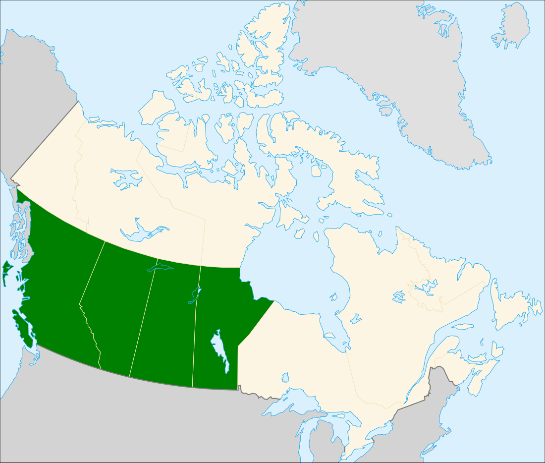 Oeste de Canadá