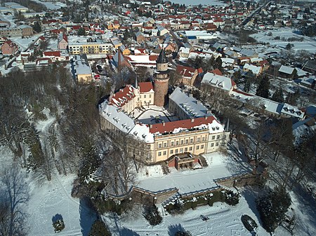 Wiesenburg Luftbild