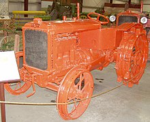 United tractor on display at Heidrick Ag History Center, Woodland, California, U.S. WoodlandAG AC United.JPG