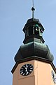 Čeština: Věž radnice ve městě Český Dub, Liberecký kraj English: Town hall tower in Český Dub, Liberec Region, CZ