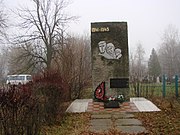 Братська могила 30 радянських воїнів, які загинули в 1941р., і 301 мирного жителя, знищених під час окупації, Остер.JPG