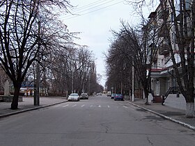 Вулиця Коцюбинського на початку