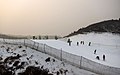 Ski Trails in Beijing Nanshan Ski Resort on the southeast of the town, 2013