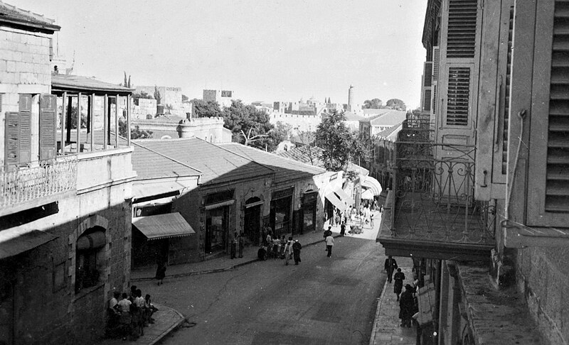 File:034 1941 - Streets of Jerusalem from hotel balcony (by Dvr Tom Beazley).jpg