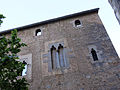 040 Sant Miquel del Fai, casa del priorat, façana est.JPG