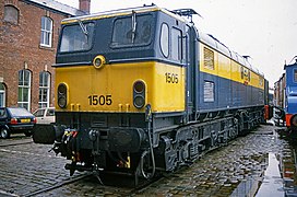 1505 Ariadne Class 77 E27001 at Manchester