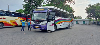 Bus AKDP PO Dali Prima Tujuan Malang/Bojonegoro