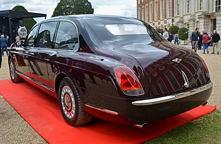 2002 Bentley State Limousine 6.75 Rear