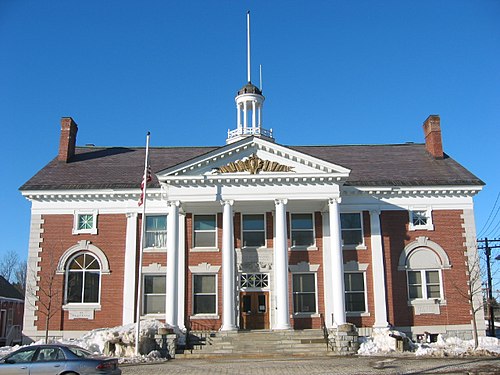 Stowe Town Hall, on Main Street