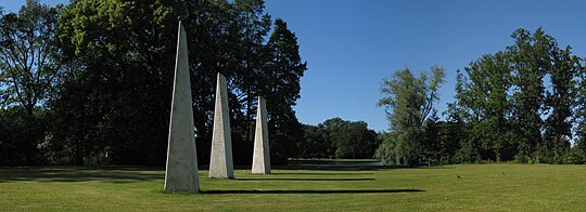 Drie wiggen (1984), Stadspark, Groningen