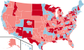 Mapa eleitoral nos Estados Unidos em 2010