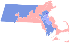 2010 Massachusetts gubernatorial election by Congressional District.svg