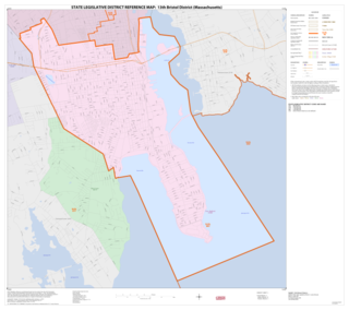 <span class="mw-page-title-main">Massachusetts House of Representatives' 13th Bristol district</span> American legislative district