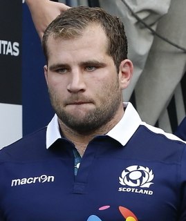 Fraser Brown (rugby union) Scotland international rugby union player