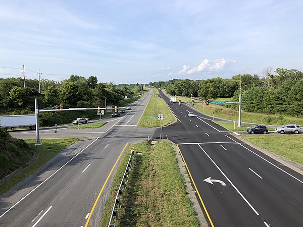 US 340 near Berryville in Clarke County