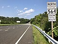 File:2020-08-25 16 17 29 View north along Maryland State Route 564 (Lanham Severn Road) just north of Maryland State Route 193 (Greenbelt Road-Glenn Dale Boulevard) in Glenn Dale, Prince George's County, Maryland.jpg