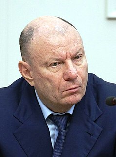 Vladimir Potanin Russian business entrepreneur