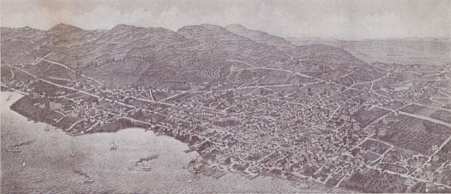 View of Nyack, ca. 1898