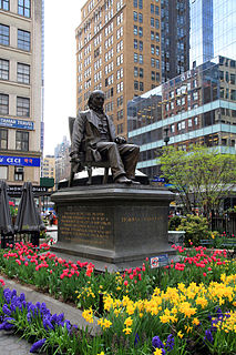 Statue of Horace Greeley (Herald Square)