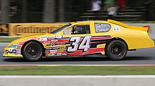 Basham's No. 34 ARCA car at Road America in 2017 34 Mike Basham 2017 Road America 100 ARCA.jpg