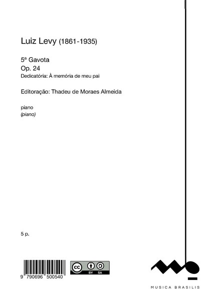 File:5ª Gavota, Luiz Levy, Musica Brasilis.pdf