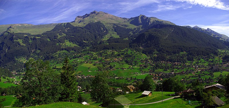 File:5068-5070a - Grindelwald - View from Wengernalpbahn - huesat.JPG