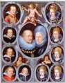 Η οικογένεια του Φρειδερίκου Α΄, δούκα της Βυρτεμβέργης