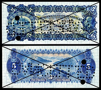 Banknotes of the Australian pound