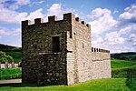 Thumbnail for File:A reconstructed section of Hadrian's Wall at Vindolanda - geograph.org.uk - 3020091.jpg