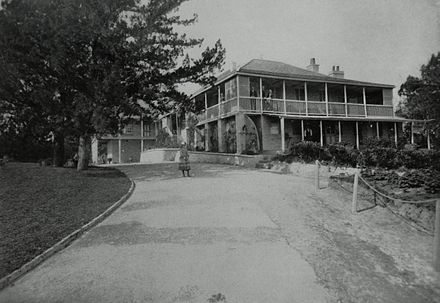 Admiralty House Bermuda, Clarence Hill (1816-1956), Pembroke Parish, Bermuda