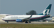 Boeing 737-700 der AirTran Airways auf dem Sarasota–Bradenton International Airport