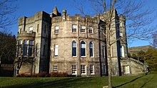 Airthrey Castle from the west, today Airthrey Castle from the south-west.jpg