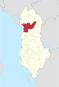 Albania (Lezhë County).svg