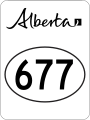 File:Alberta Highway 677.svg