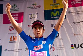 Aldemar Reyes Colombian cyclist