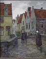 Dutch street landscape, c. 1900–1905