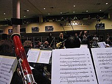 Alice in Chains rehearsing with the Northwest Symphony Orchestra in Seattle in 2007