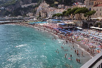 Beach of Amalfi