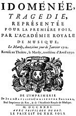 Vignette pour Idoménée (Campra)