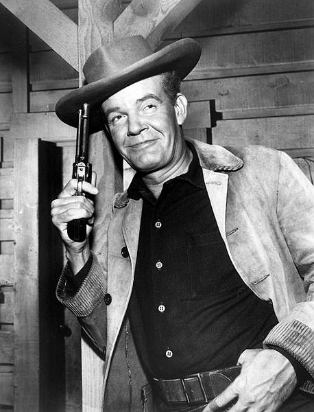 Duggan as a guest star on the ABC/Warner Brothers western television series, Lawman (1962)