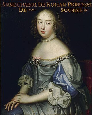 <span class="mw-page-title-main">Anne de Rohan-Chabot</span> Princess of Soubise