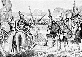 Ангус Ог в битве при Бэннокберне