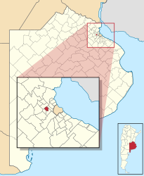 Partido di Hurlingham – Mappa