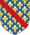 Arms of Robert de Clermont.svg