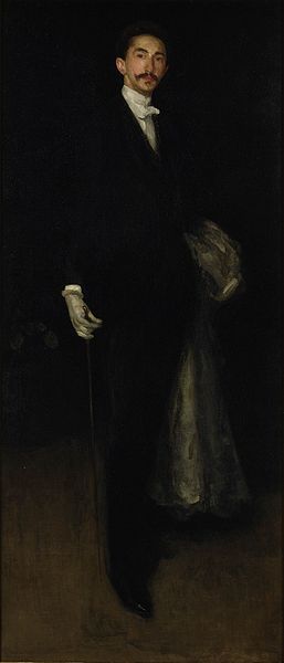 Arrangement in Black and Gold: Comte Robert de Montesquiou-Fezensac (James McNeill Whistler)