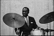 Art Blakey și Jazz Messengers în sala de concerte Kurzaal din Den Haag, 30.03.1963 - 10.jpg