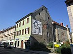 Town house with courtyard buildings